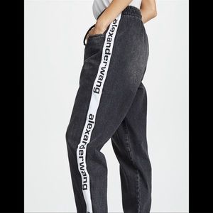 Alexander Wang denim jogger pants
